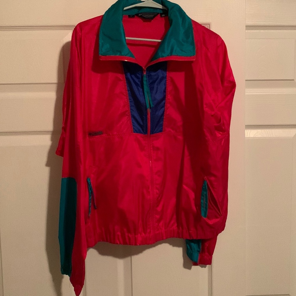 Vintage 80's Columbia windbreaker - L
